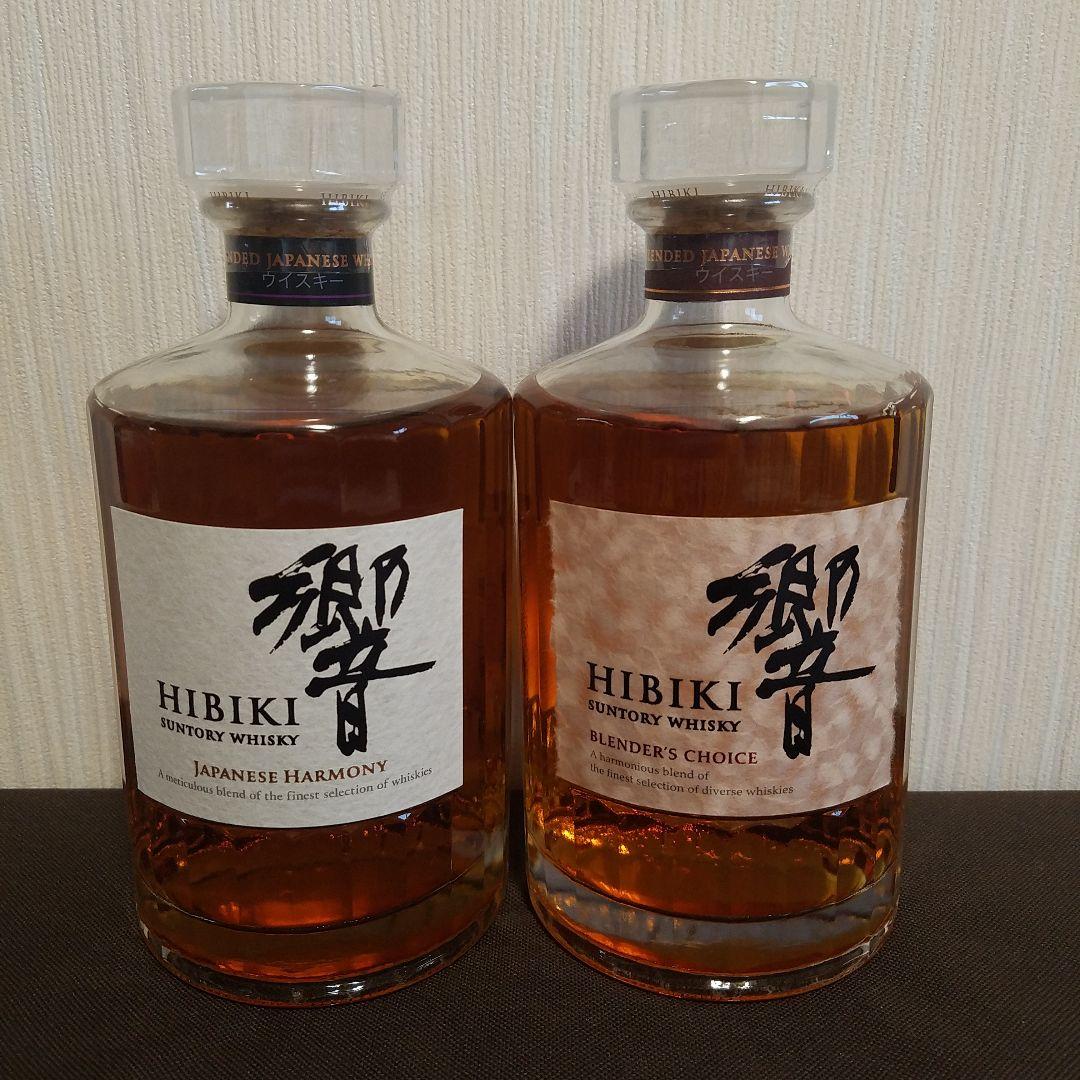 新品。響JPハーモニー & ブレンダーズチョイス 各1本。響オリジナル扇子付き