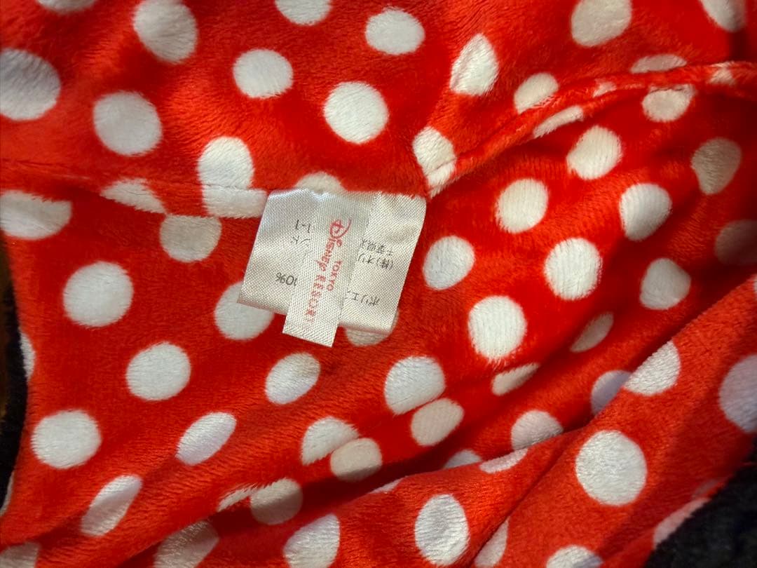 ミニーちゃん ファンキャップマフラーとヘアピンセット