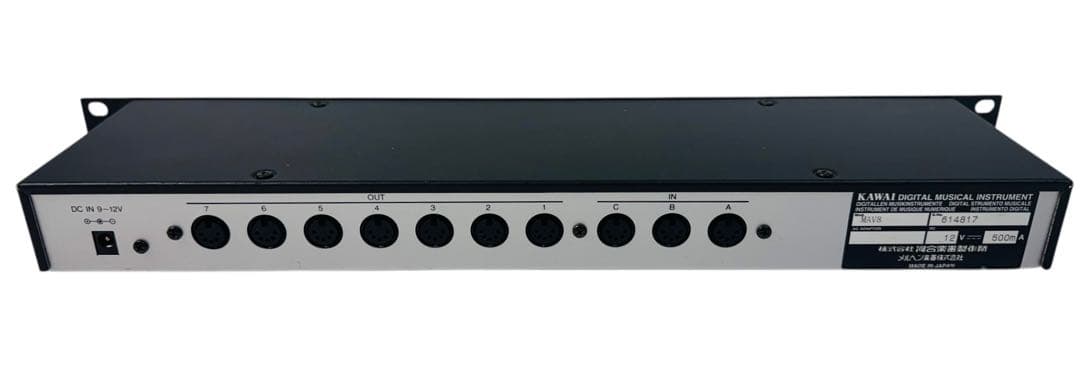 KAWAI カワイ MIDI PATCHBAY パッチベイ マブハチ MAV-8