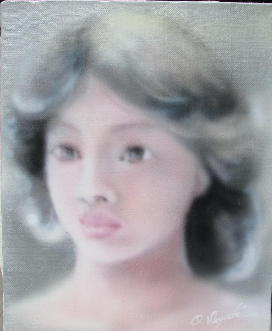 シェル美術賞受賞,出口修「女」3号オリジナル,額なし,382wnp0356