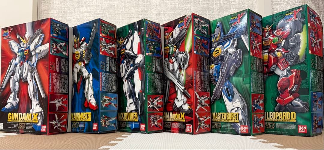 HG 1/100 ガンダムX 6体セット 新品 未使用