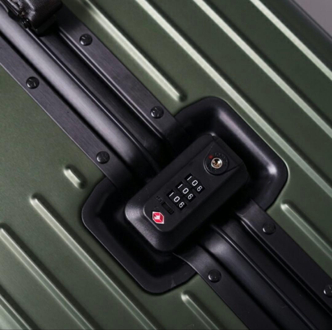 イノベーター スーツケース INV7811 OLIVE 96L アルミボディ