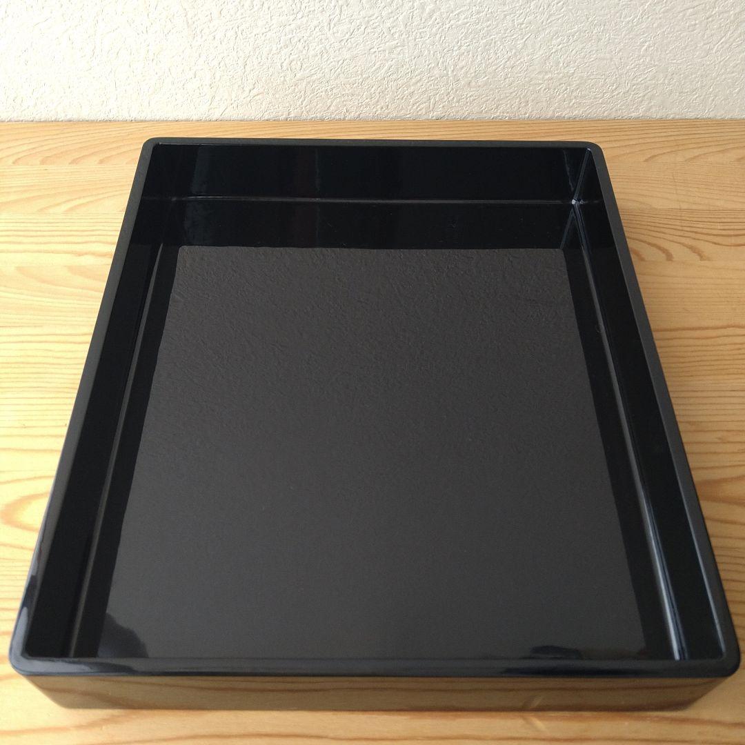 【新品未使用】目録箱 文箱 硯箱 朱塗