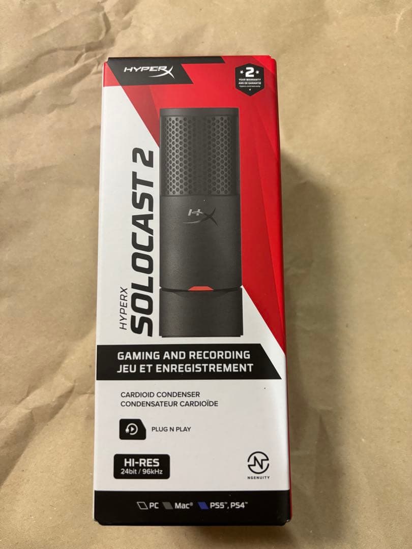 HyperX SOLCAST 2 USBマイク