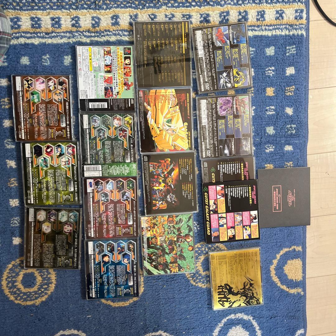 勇者王ガオガイガー&final　サントラ、ＰＳソフト、ソング、DVDセット