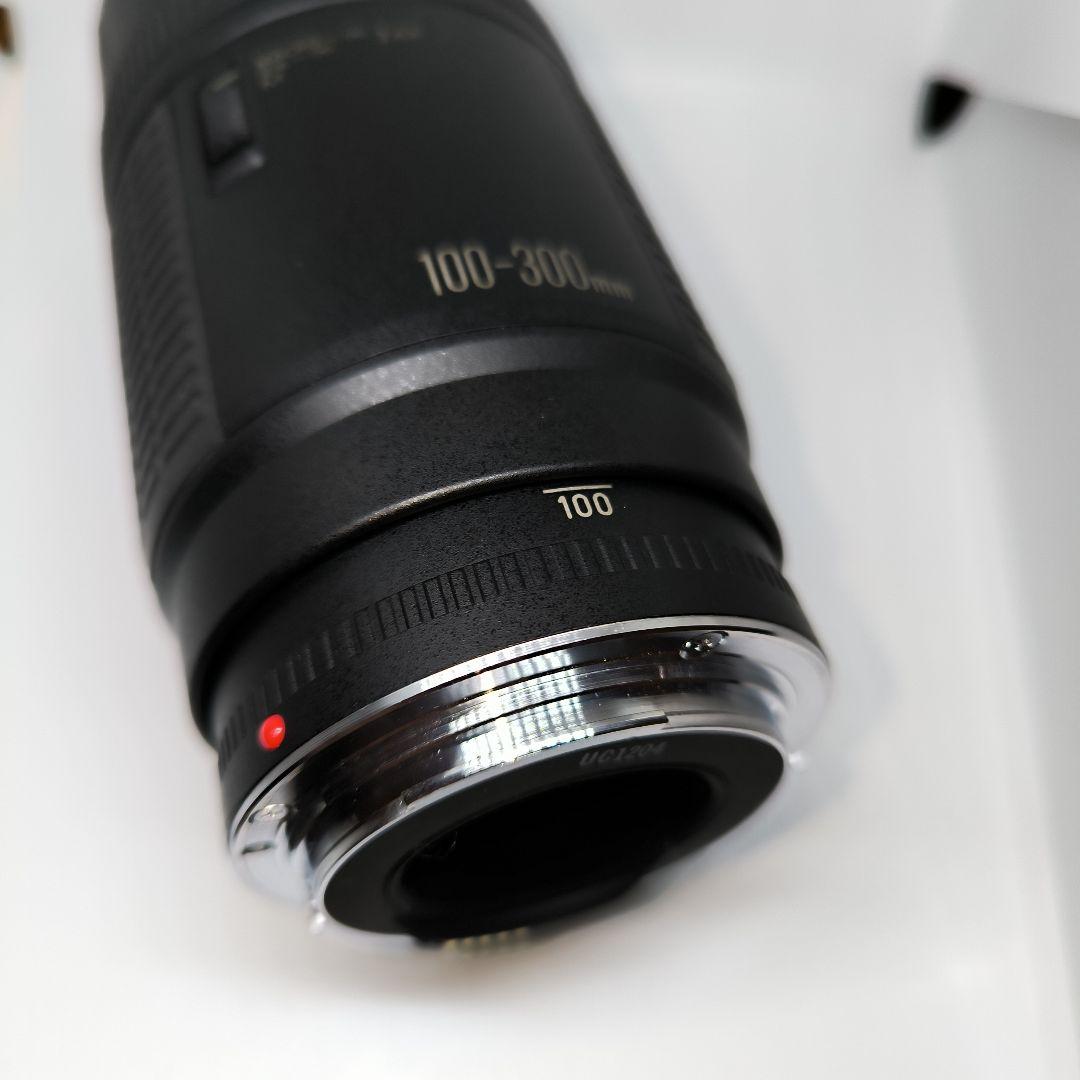 遠くの風景も人物もOK✨Canon EF 100-300 超望遠レンズ キヤノン