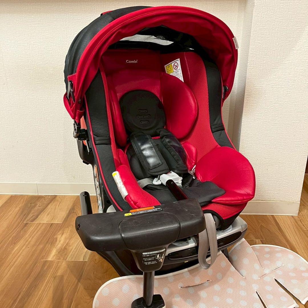 【美品】コンビ チャイルドシート ラクティアターン ラグジュア