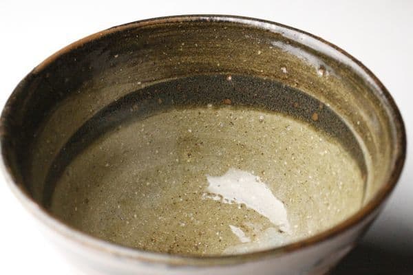 【真作 名品】河井寛次郎 「櫛目茶碗」共箱付属 完品