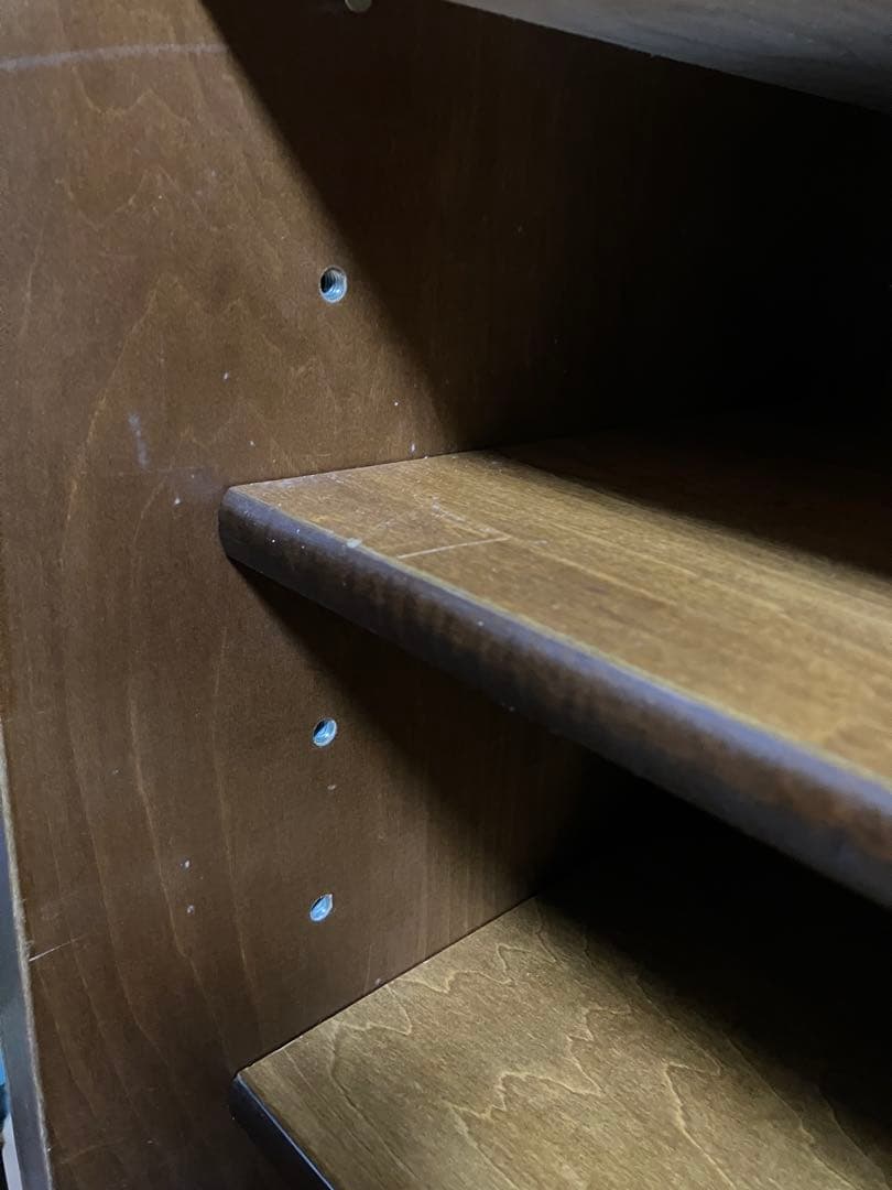 karimoku ガラス扉付きキャビネット　カリモク