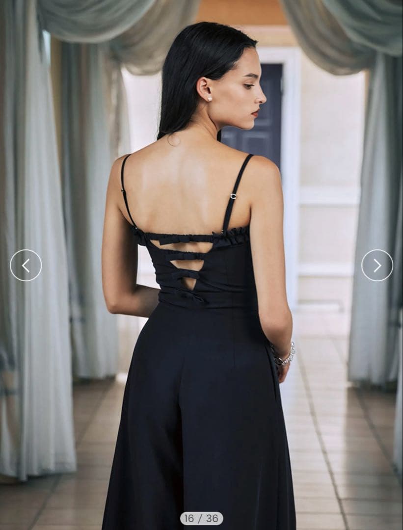 バックリボンベアオールインワン