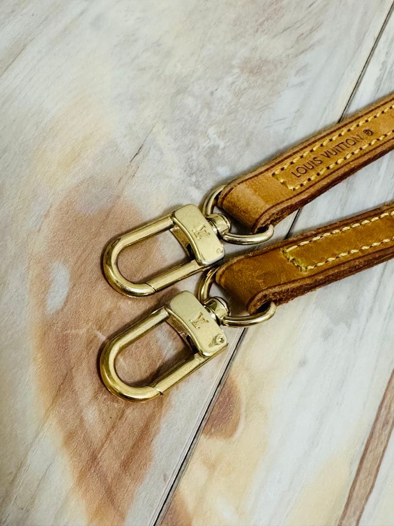 本日限定価格 正規品 ルイヴィトン ショルダー紐 ヌメ革 ストラップ バッグ