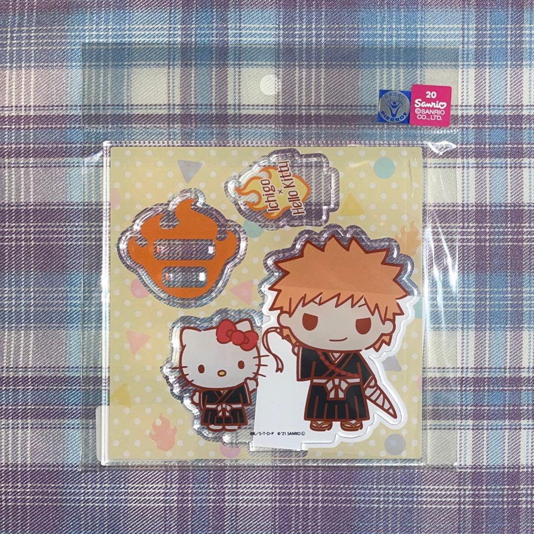 BLEACH サンリオ アクリルスタンド 一護＆キティ