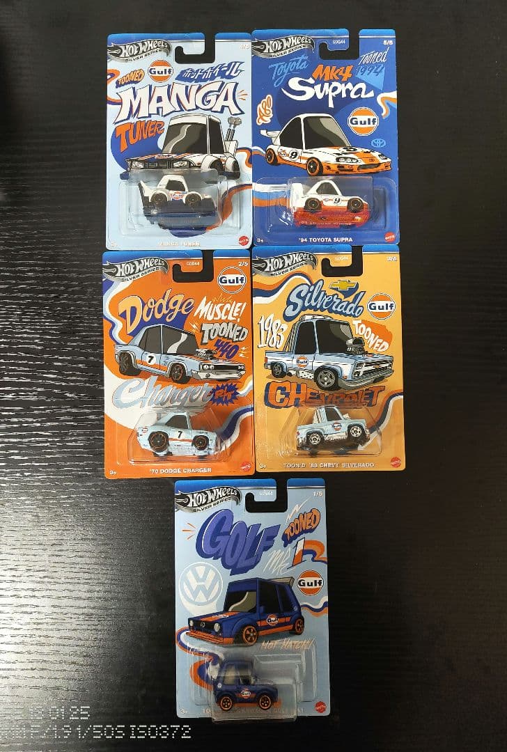 ホットウィール　TOONED　5台セット