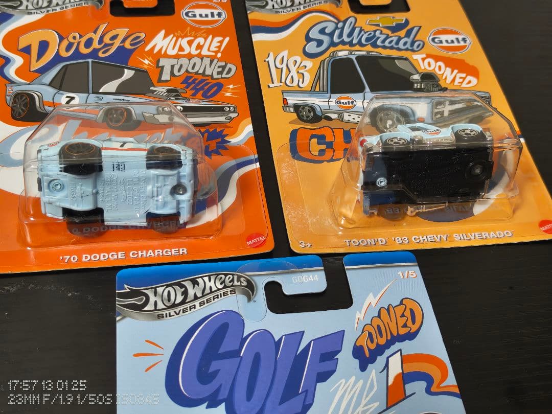 ホットウィール　TOONED　5台セット