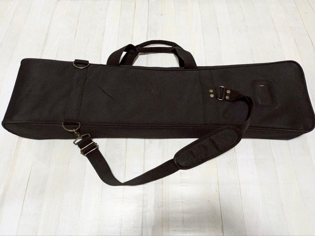 三線　胴 蛇皮（裏側破れ）【ケース付き】 訳あり