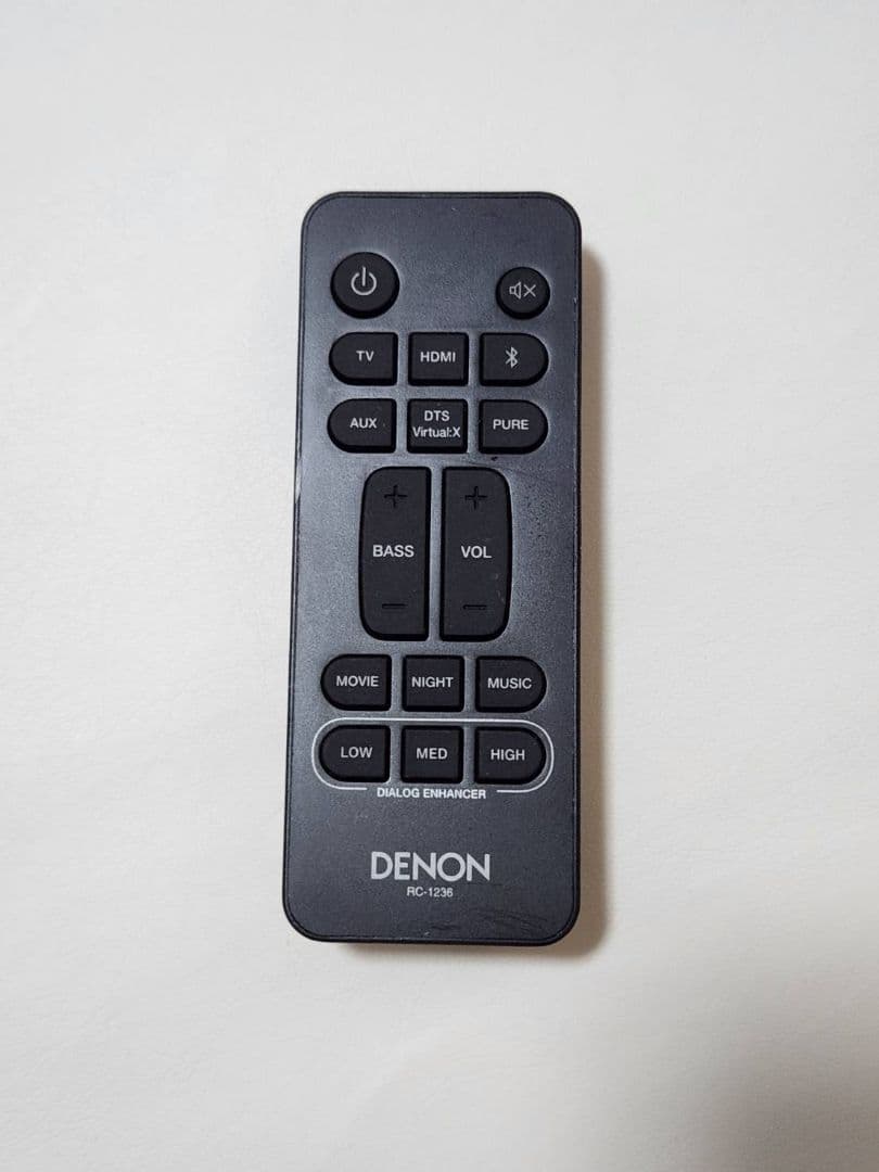 DENON サウンドバー 2020年製 ブラック