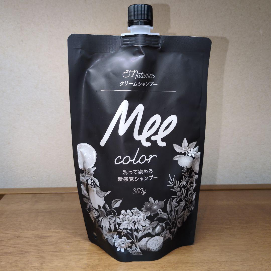 Mee color クリームシャンプー 350g ナチュラルブラウン 4個入り