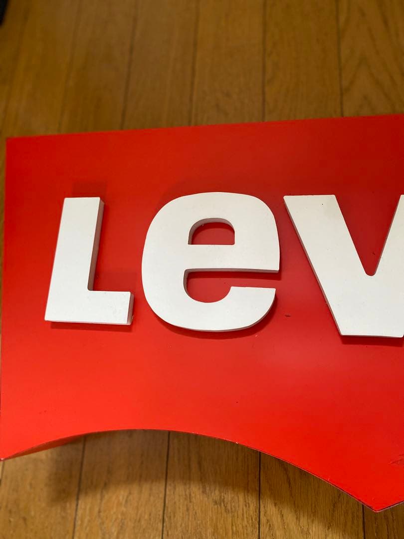 LevI's リーバイス　販促用看板　非売品　ディスプレイ
