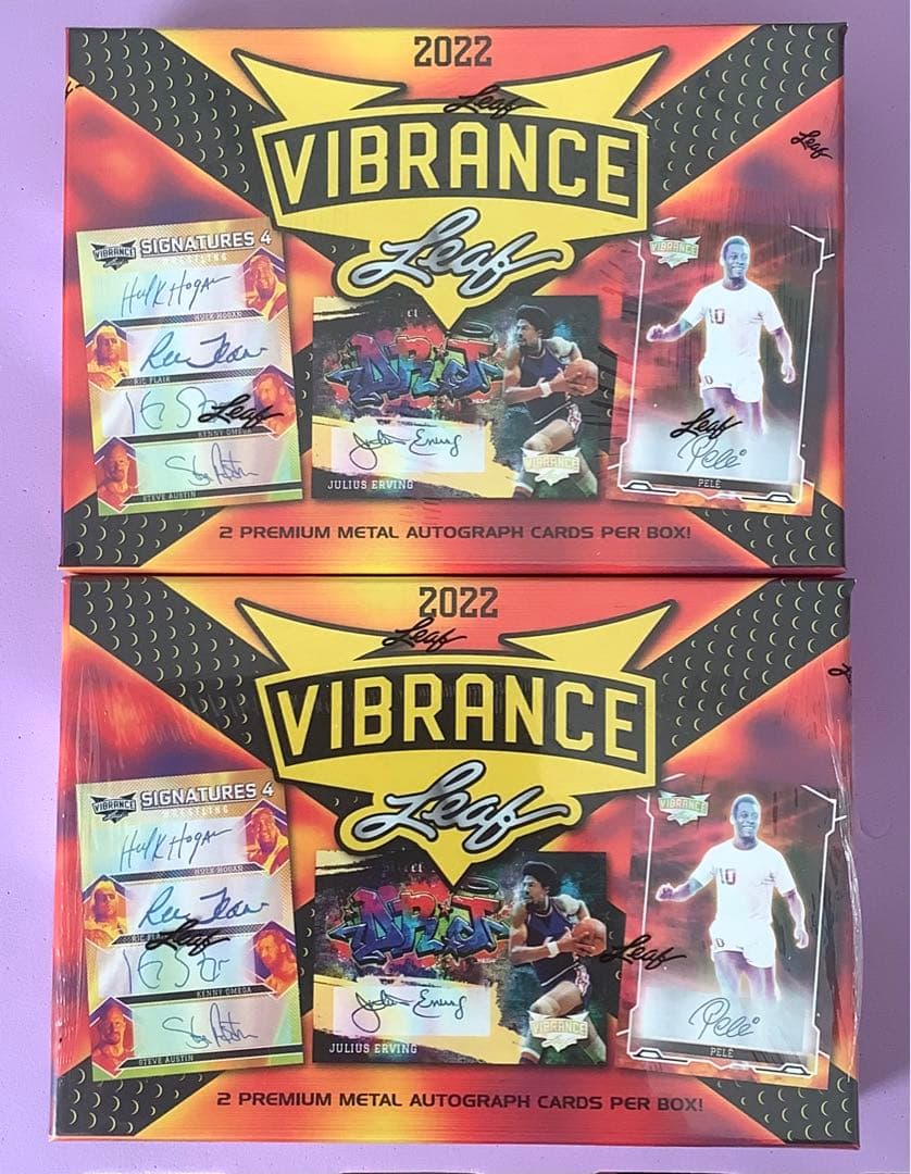 2022 Leaf Vibrance Multi-Sport 新品未開封2BOX