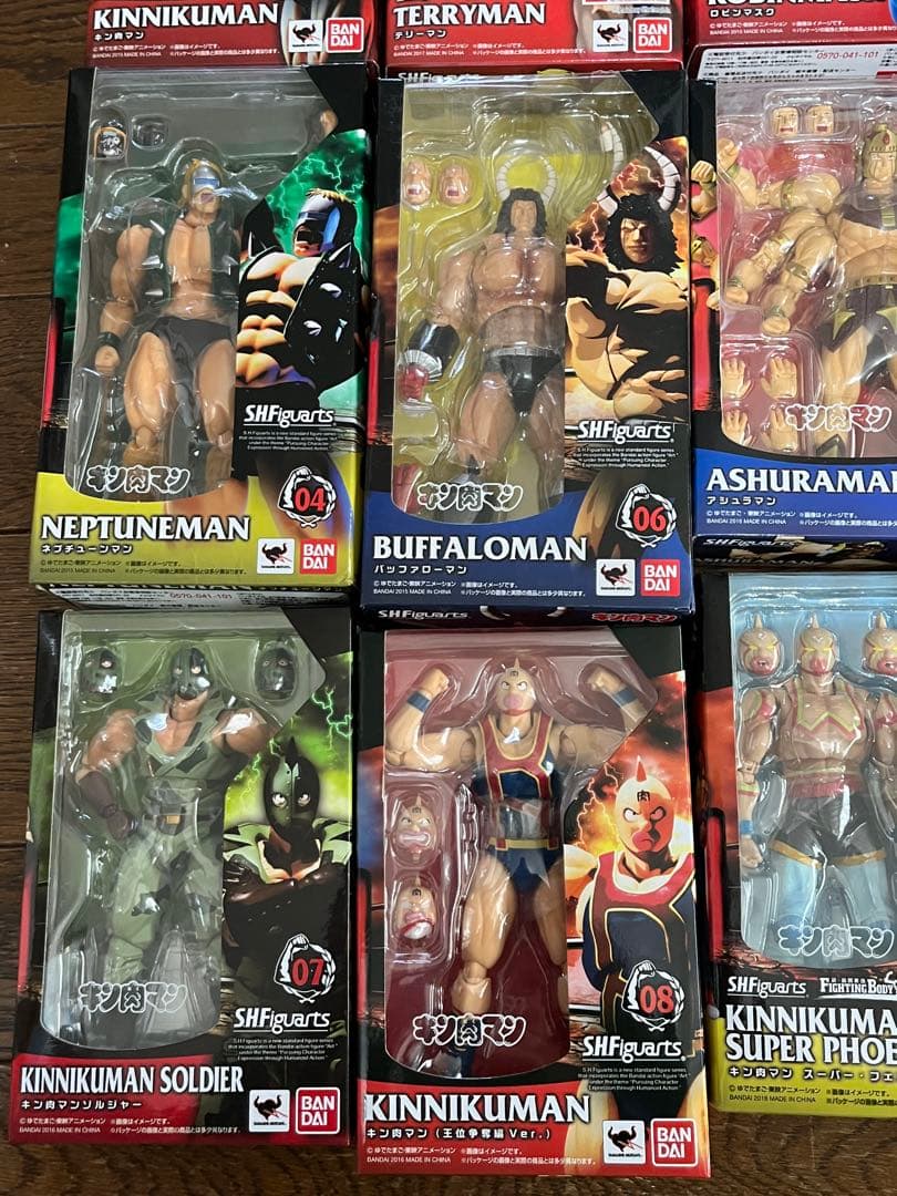 s.h. figuarts フィギュアーツ キン肉マン セット 17点