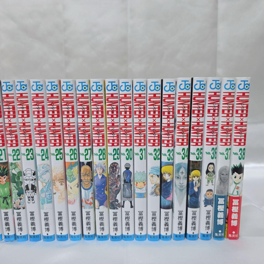HUNTER × HUNTER 既刊全巻1-38巻セット/極美品/H01