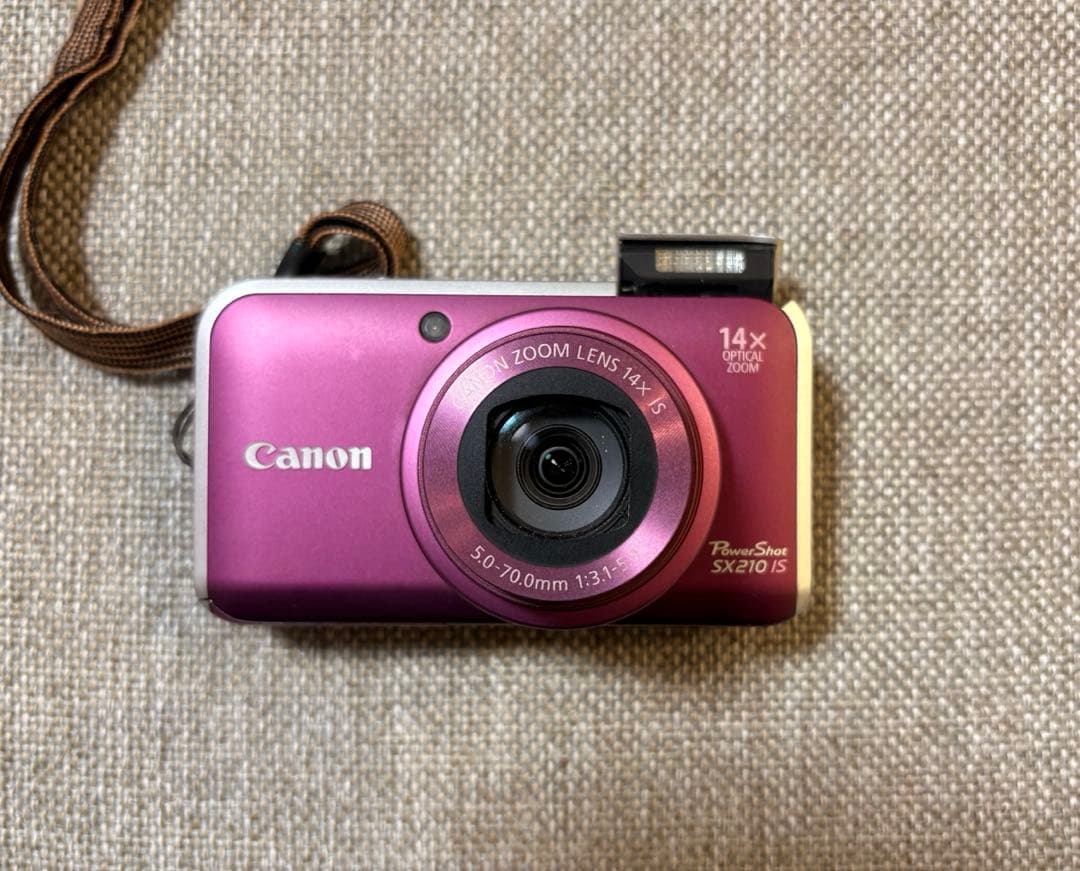Canon PowerShot SX210 IS パープル