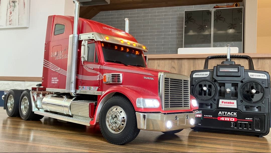 タミヤ 1/14 ナイトハウラーフルオペ