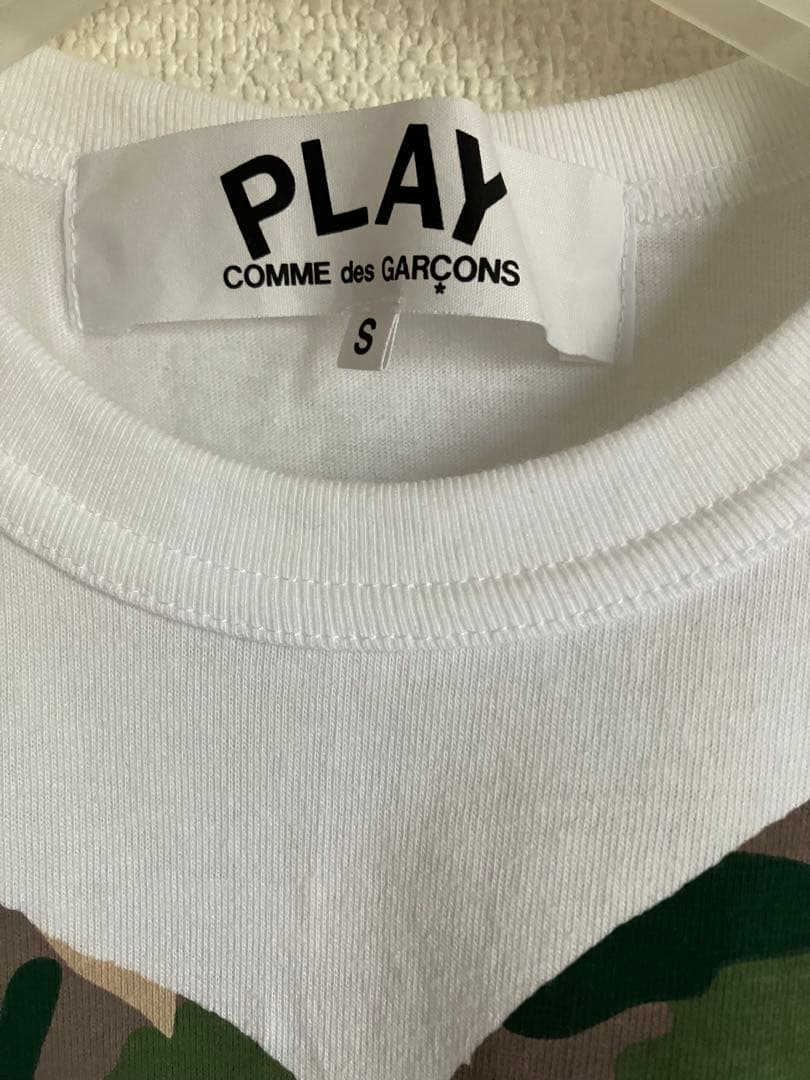 PLAY COMME des GARCONS カモフラージュハートTシャツ 迷彩