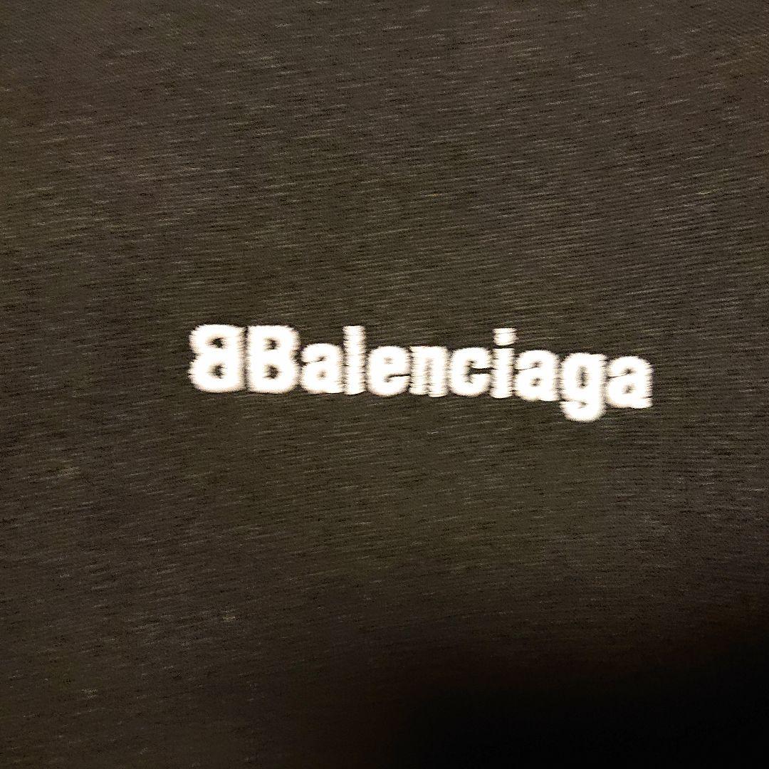 BALENCIAGA オーバーサイズ刺繍ロゴ Tシャツ サイズXS