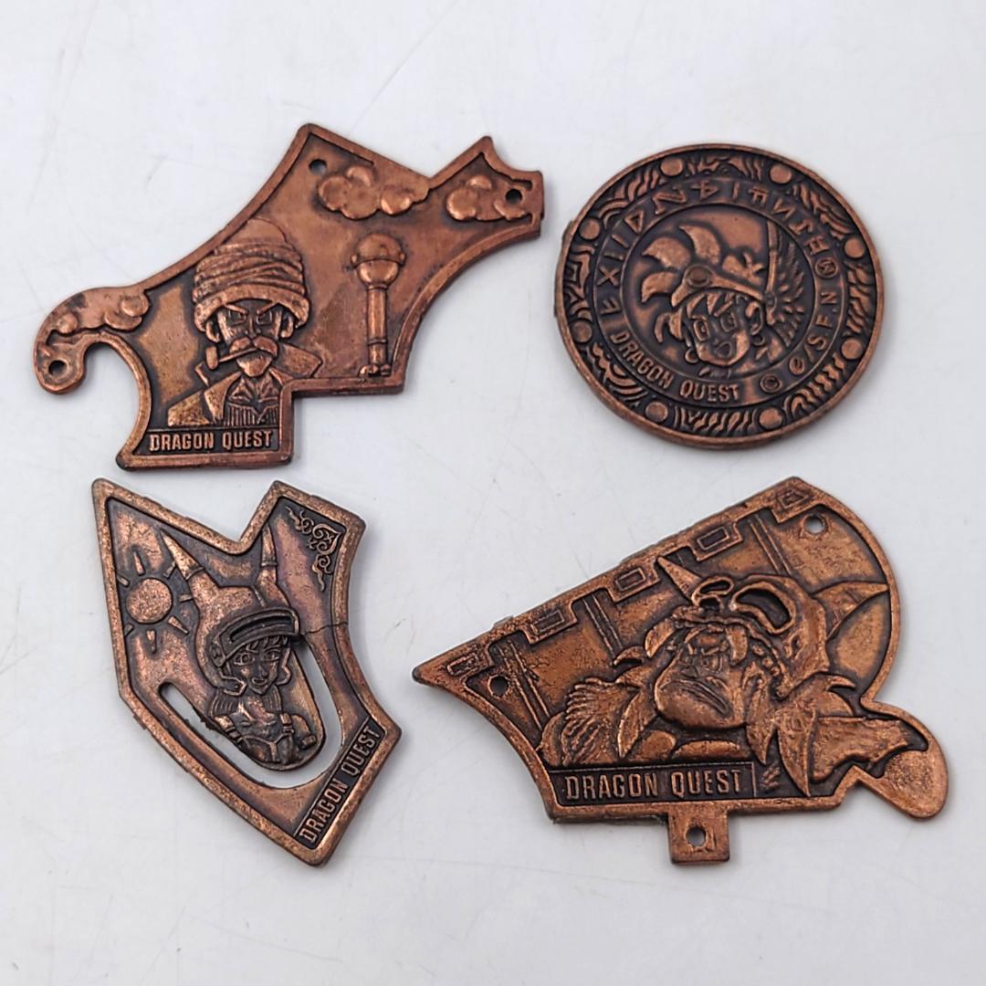 森永 ドラゴンクエストミルクキャラメル メタルプレート フルコンプ 箱付き