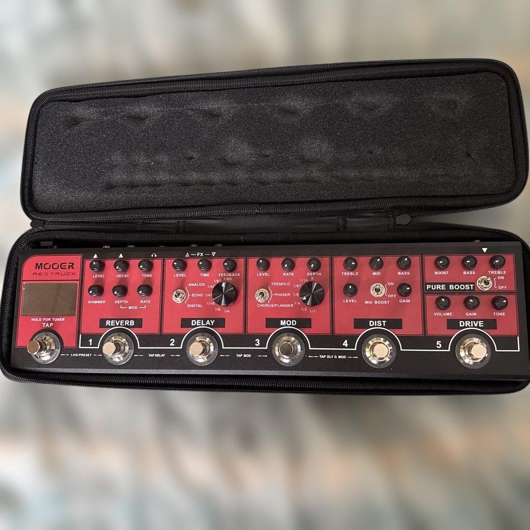 限界値下げ　Mooer　ムーア　Red Truck ギターマルチエフェクター