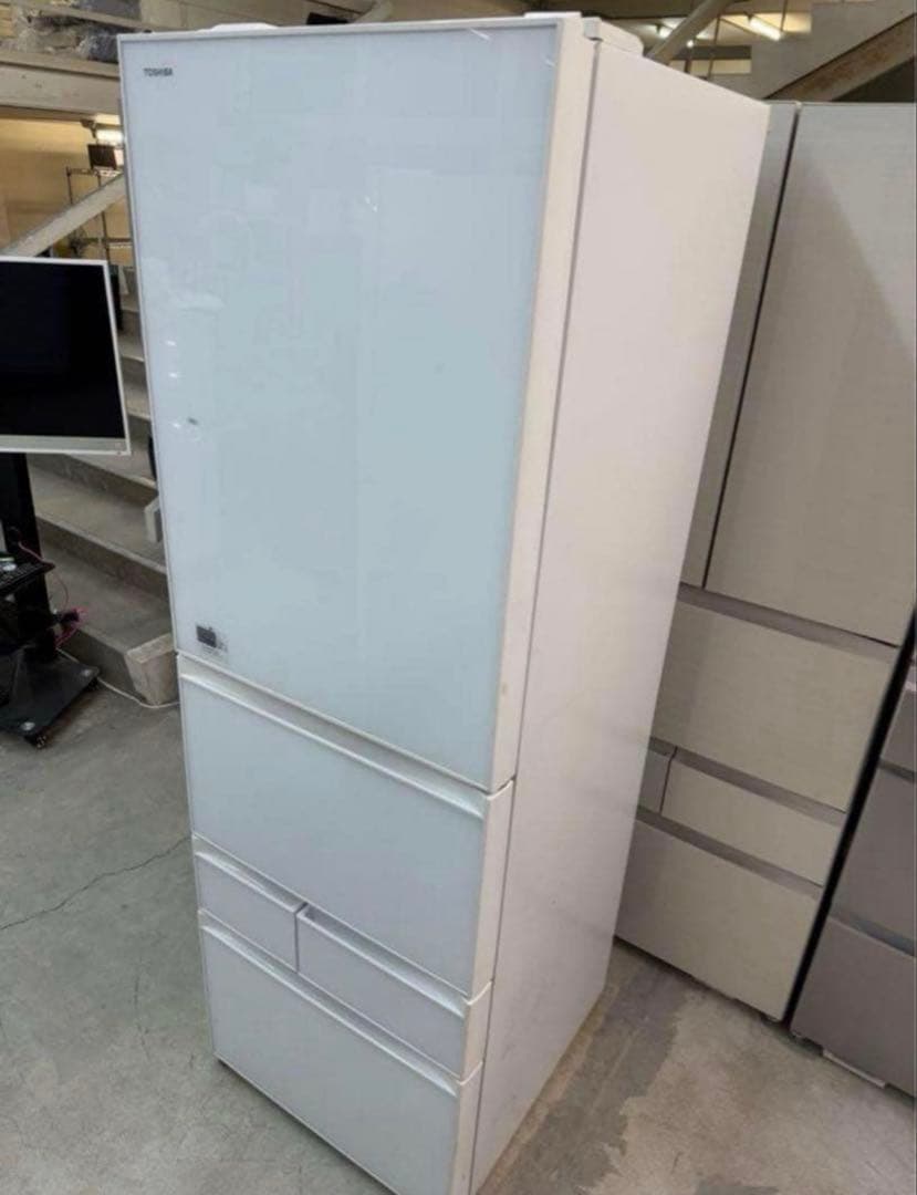 2017年式 410L TOSHIBA 冷蔵庫 GR-K41GXV (ZW)
