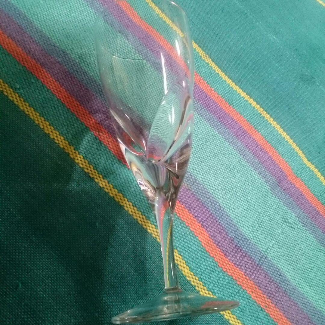 ドーム、ナンシー。Franceアンティーク、4客crystalワイングラス