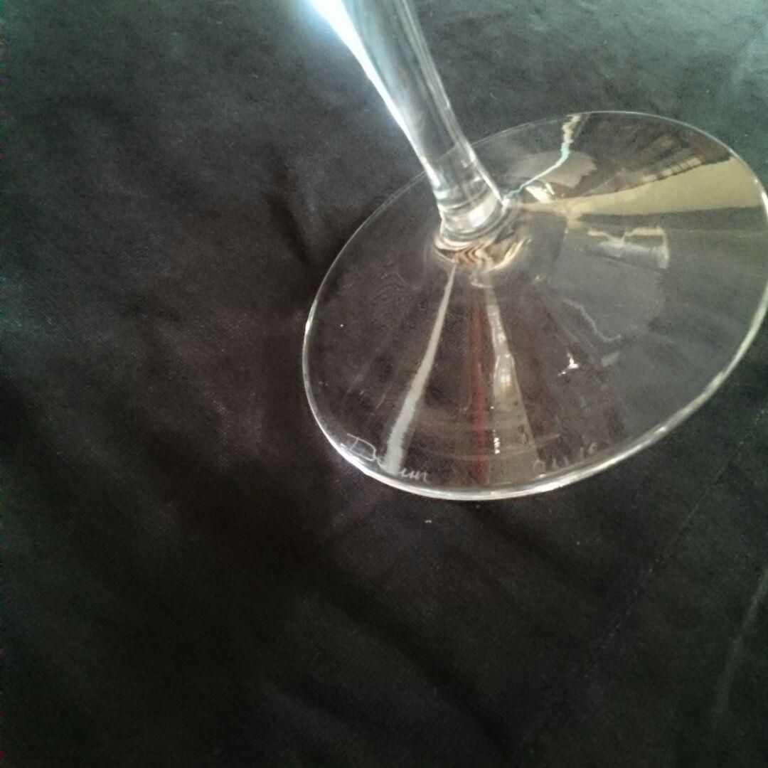 ドーム、ナンシー。Franceアンティーク、4客crystalワイングラス