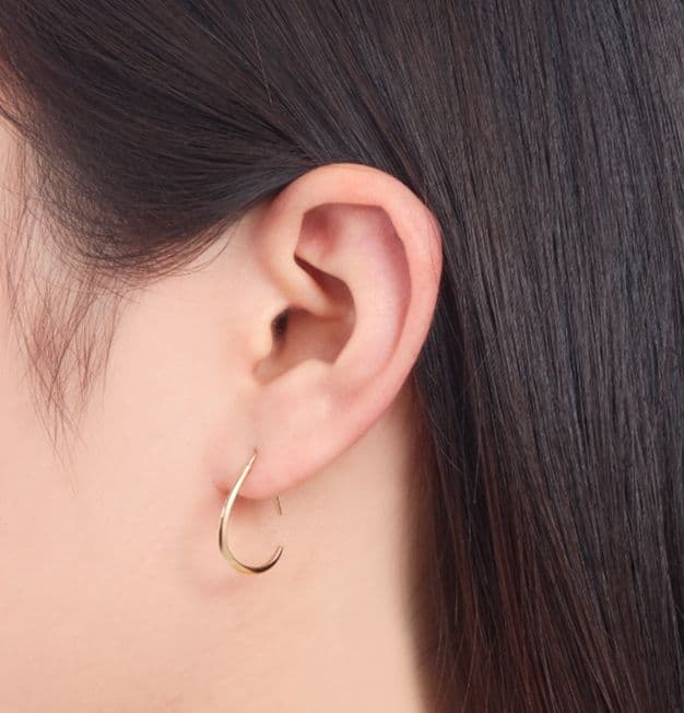 K*t様 ツツミ　k18　フックピアス