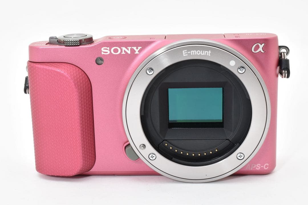 SONY NEX-3N ピンク APS-C ミラーレスカメラ ピンク