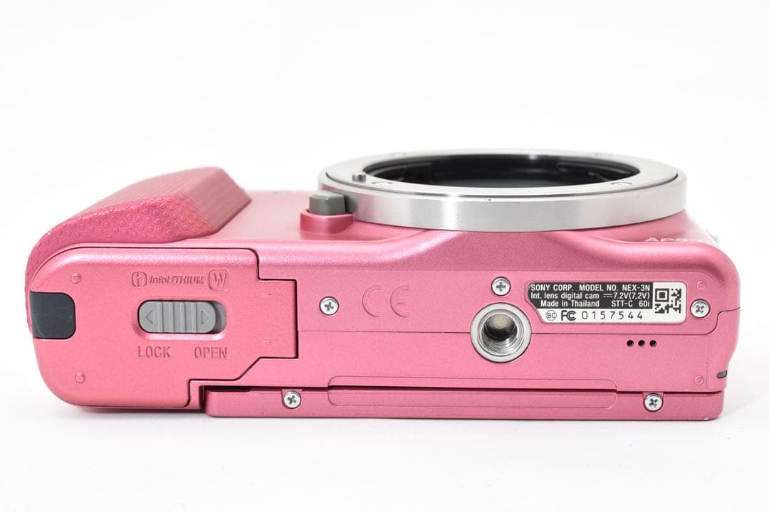 SONY NEX-3N ピンク APS-C ミラーレスカメラ ピンク