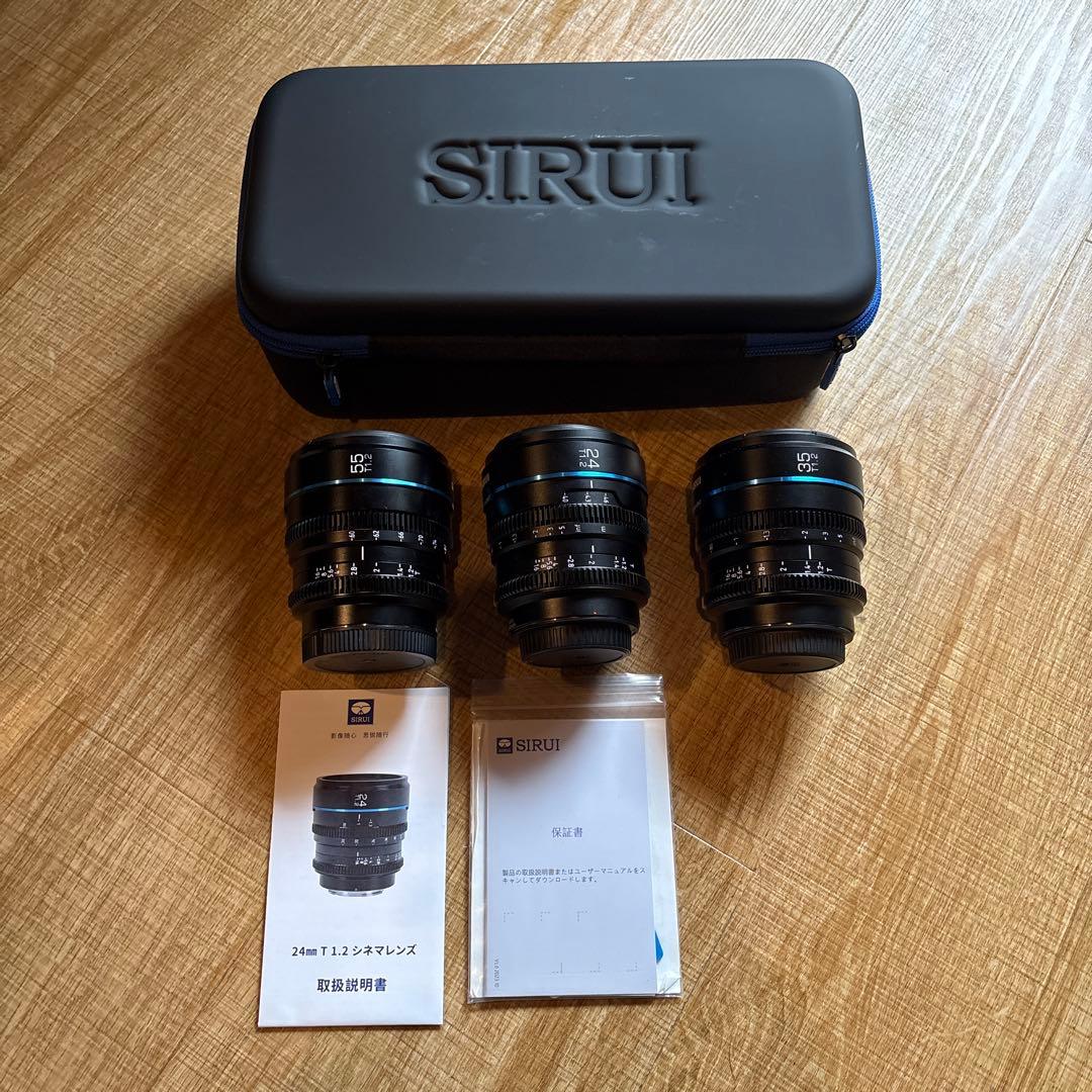 美品 SIRUI Night Walker 24/35/55 Sony E