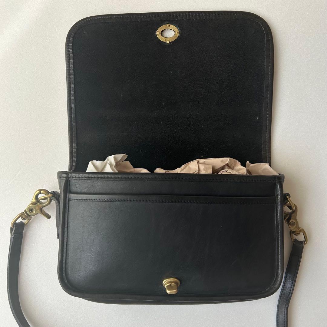 クリーニング済 old coach 9755 Pocket Purse 80s