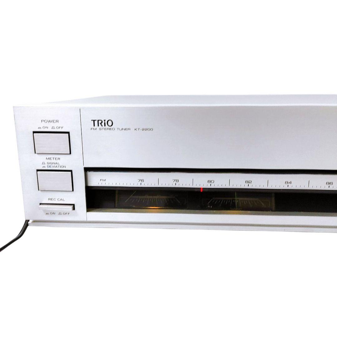 【美品】TRIO KT-2200 FMチューナー トリオ