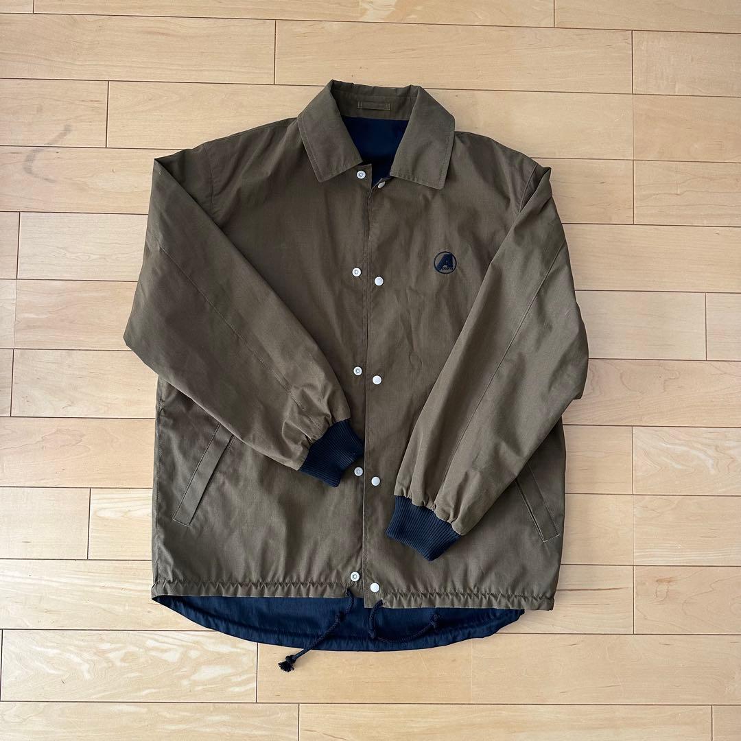 【売り切り値下げ】 アシモクラフツ　リバーシブルコーチジャケット