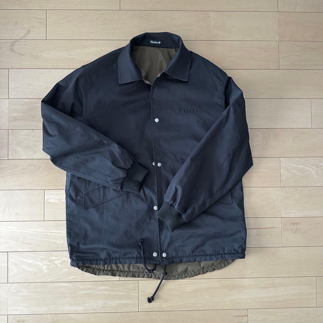 【売り切り値下げ】 アシモクラフツ　リバーシブルコーチジャケット