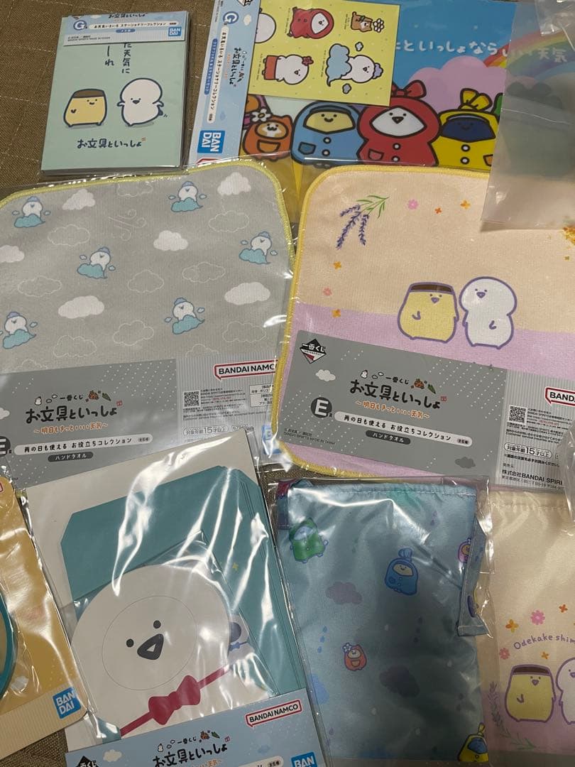 お文具といっしょ 一番くじ A賞 B賞 C賞　D賞E賞 F賞 G賞 お文具さん