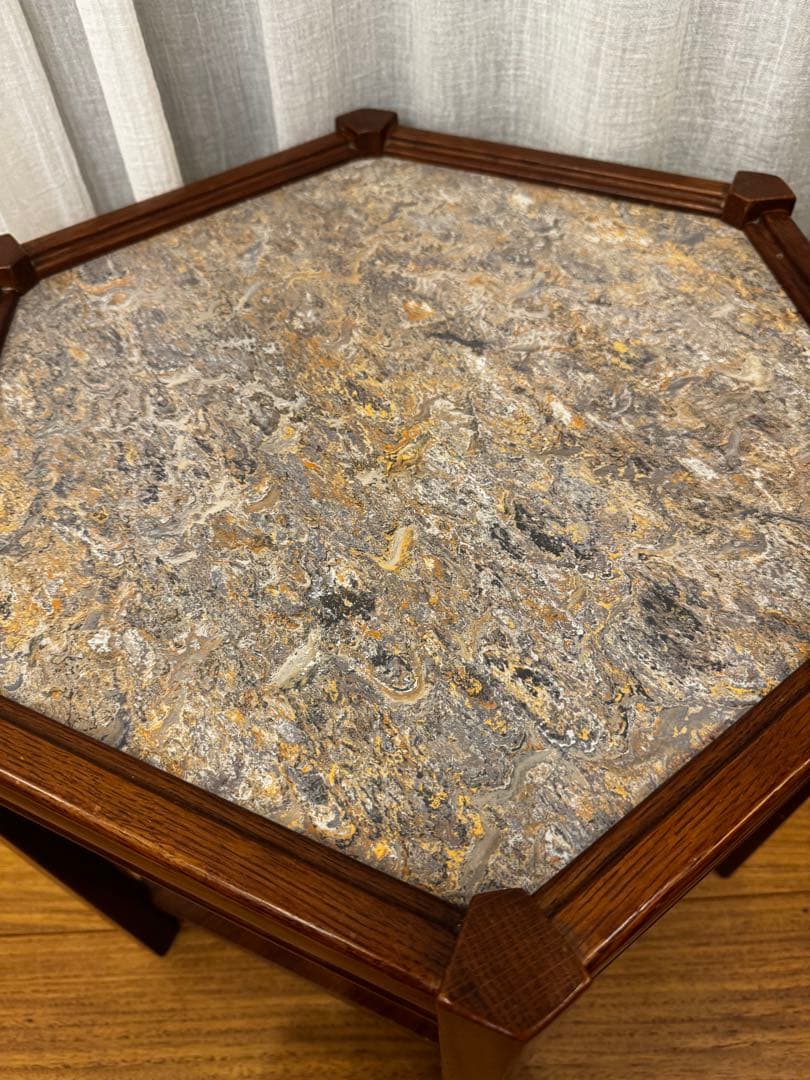 アクメファニチャー　ヘキサゴンテーブル　サイドテーブル