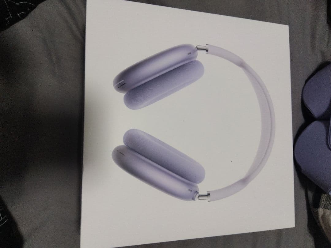 AirPodsmax本体 パープル オーバーイヤー型