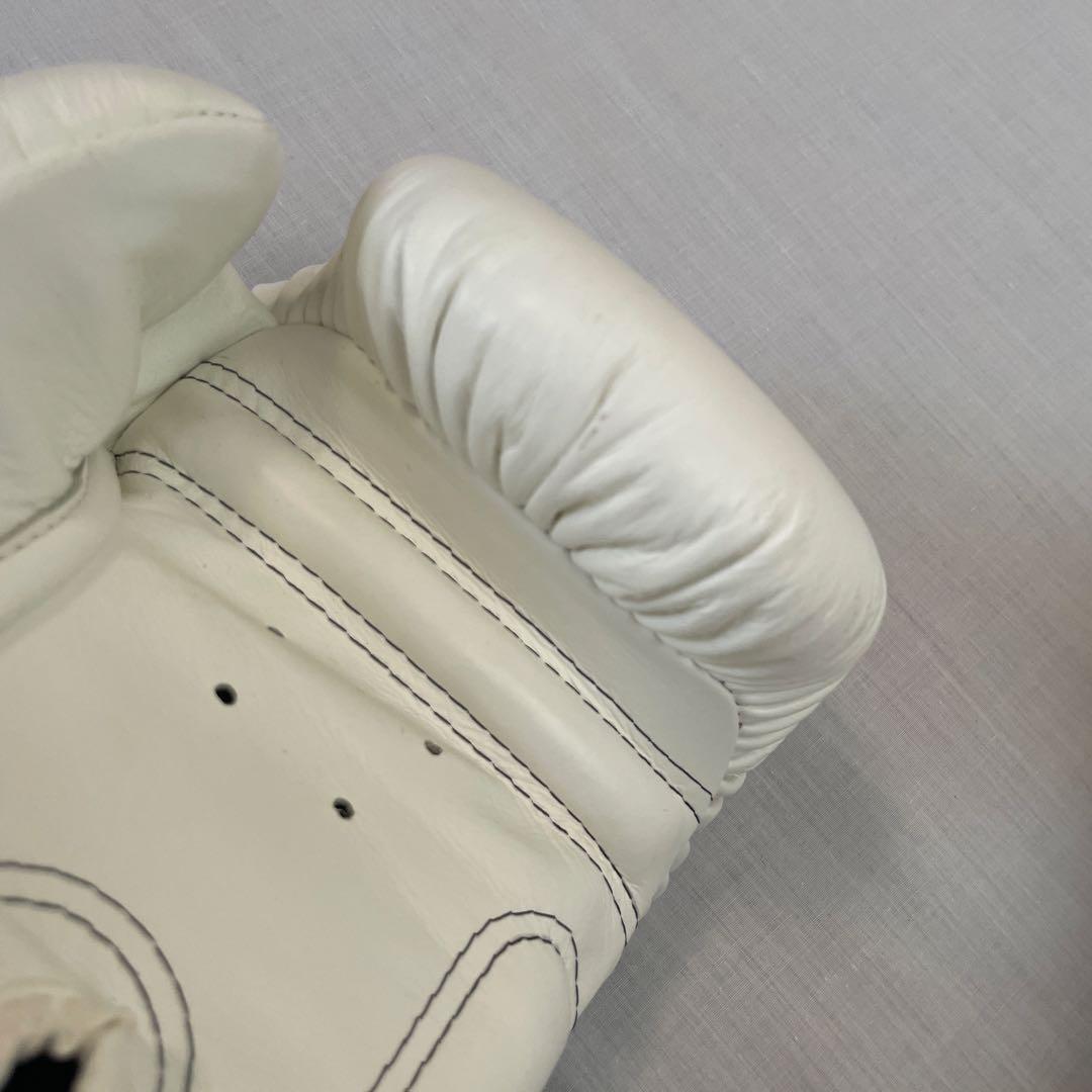 TWINS SPECIAL ボクシンググローブ ホワイト　8OZ バンテージ付き