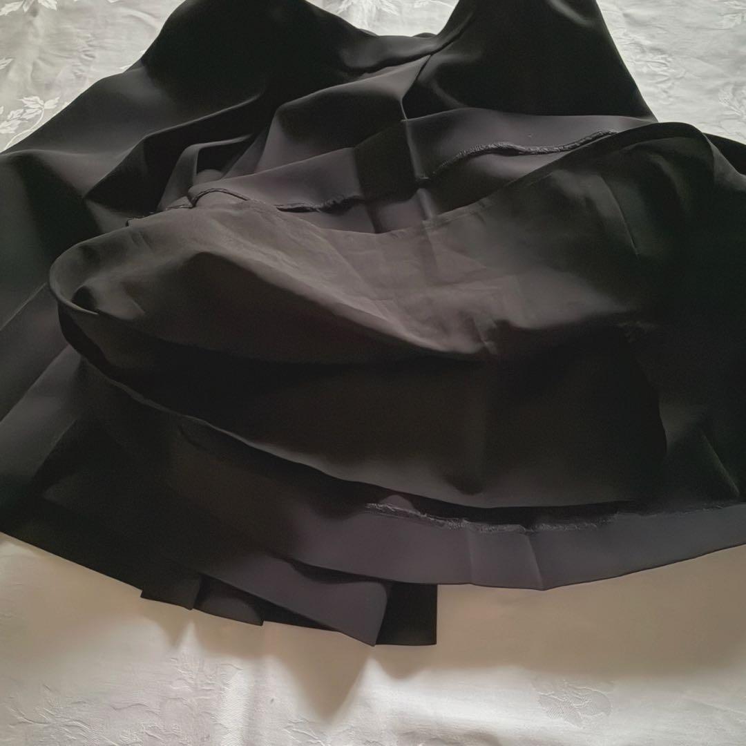 極美品❤︎FOXEY NEW YORK プリーツキュロットスカート 38 黒