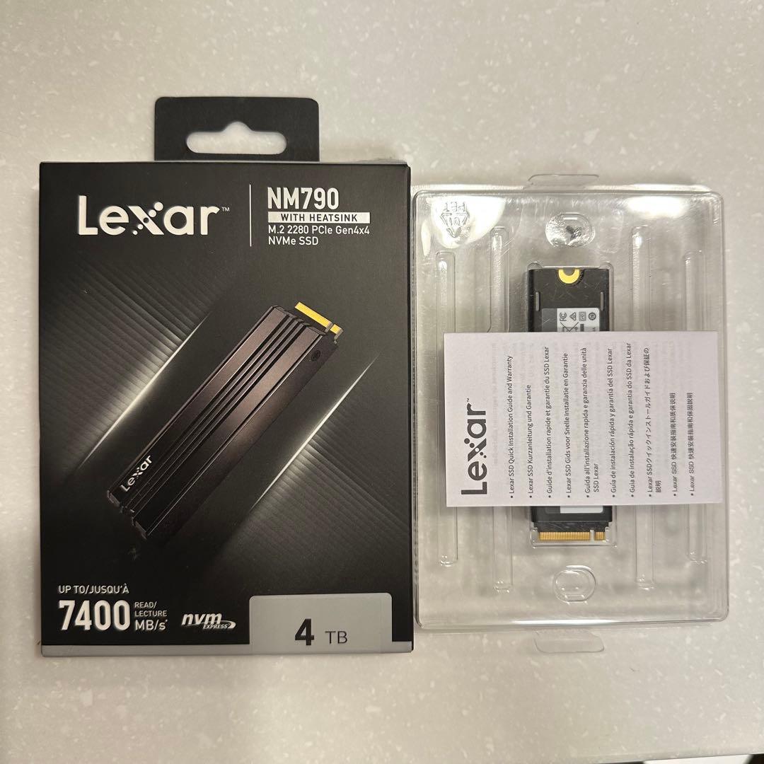 レキサー Lexar NM790 4TB