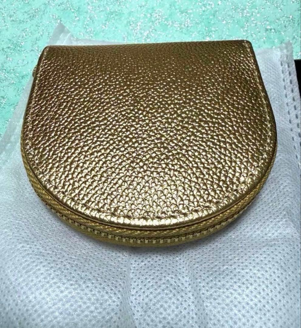入手困難‼️皇居財布 ケース 古銭入れ ゴールド 馬蹄 馬蹄財布