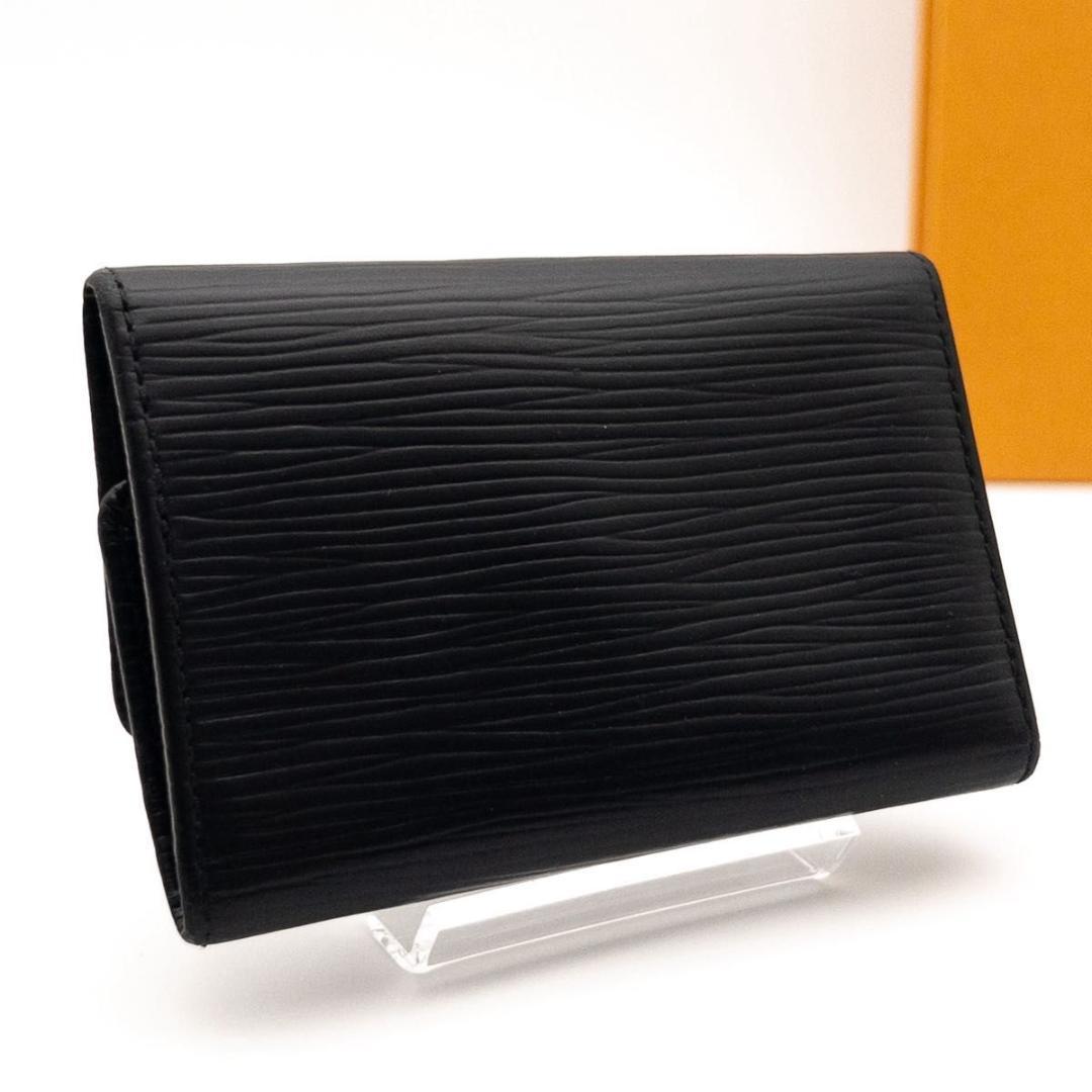 【超極美品】ルイヴィトン ミュルティクレ6 エピ　ノワール